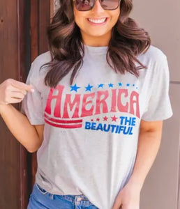 Youth "America the Beautiful" Graphic Tee