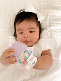Itzy Mitt™ Silicone Teething Mitts: Bunny
