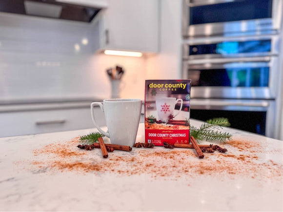 10 Count Door County Christmas Holiday Flavored Coffee