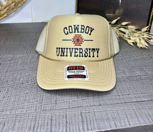 Cowboy University Trucker Hat