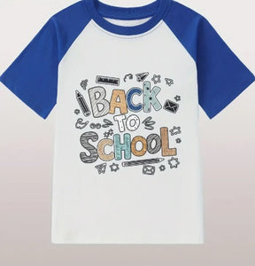 Boy's "Back to School" Graphic Tee