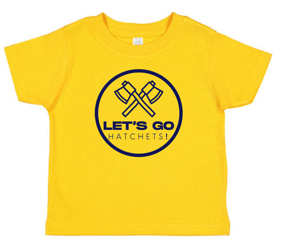TODDLER - Let's Go Hatchets Graphic Tee