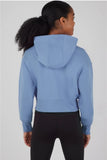 Girls Scuba Full Zip Everyday Hoodie Jacket - Coronet Blue