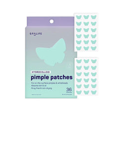 Hydrocolloid Mint & Purple Butterfly Pimple Patches