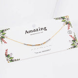 AMAZING Message Morse Code Pendant Necklace