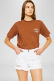 KanCan High Rise White Denim Shorts - KC6216NWT