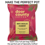White Chocolate Cranberry Holiday Coffee, 1.5oz