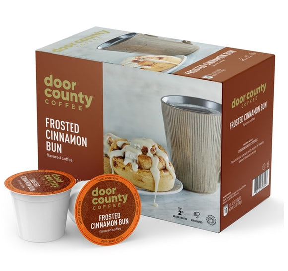 Frosted Cinnamon Bun Flavored K-cups - 10 Count
