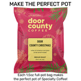 Door County Christmas Holiday Flavored Coffee, 1.5oz