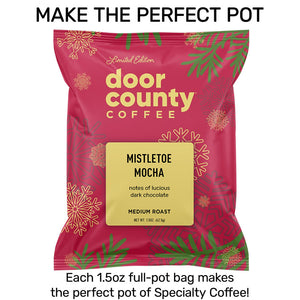 Mistletoe Mocha Holiday Flavored Coffee, 1.5oz