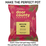 Mistletoe Mocha Holiday Flavored Coffee, 1.5oz