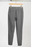 Girls Lux Pocket Jogger with Drawstring - Gray