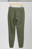 Girls Lux Pocket Jogger with Drawstring - Mulled Basil