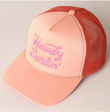 Howdy Darlin' Trucker Hat - Pink