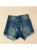 Patriotic Jean Shorts