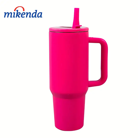 40 oz Stainless Steel Water Bottle - Pink