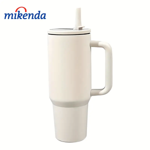 40 oz Stainless Steel Water Bottle - White