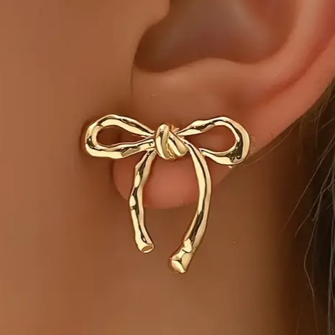 Bow Knot Stud Earrings