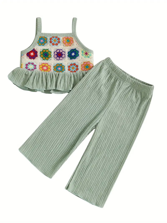 Girl's Boho Crochet Set