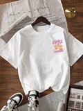 "Iced Coffee & Sunshine" Graphic Tee