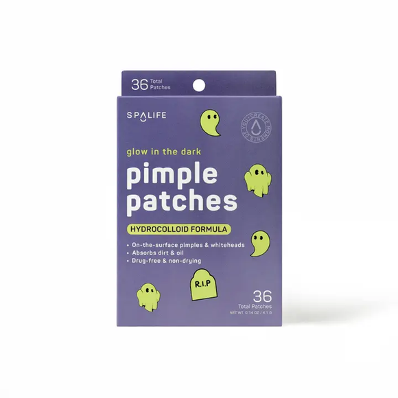 Glow in the Dark Ghosts Family Pimple Patches