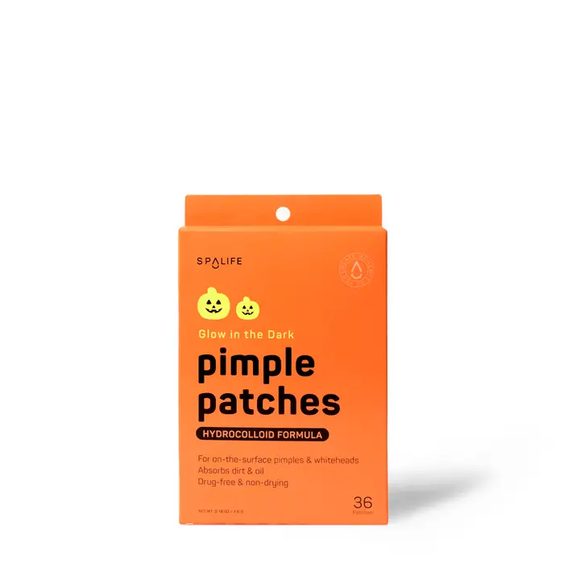 Glow in the Dark Pumpkin Pimple Patches