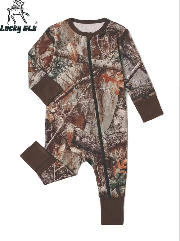 Baby Bamboo Camo Sleeper