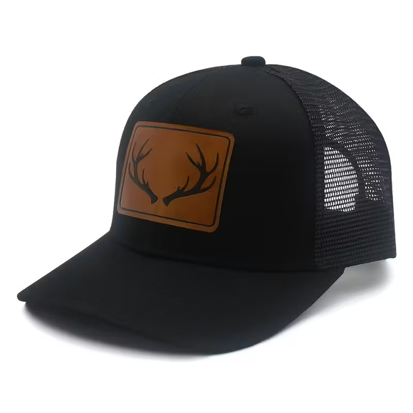 Antlers Baseball Cap - Black