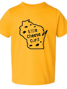 Toddler Little Cheese Curd T-Shirt