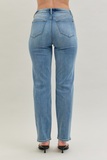 Judy Blue High Waist Straight Fit Denim