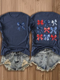 Patriotic Bow Graphic Tee