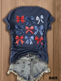 Patriotic Bow Graphic Tee