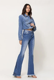 Vervet High-Rise Flare - Bella