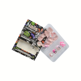 Pink Halloween Press-On Nails