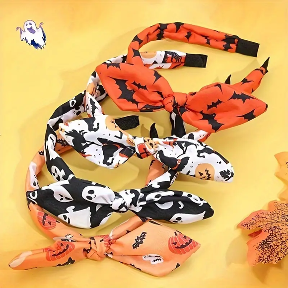 Halloween Bow Headband