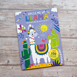 Dress Me Up Coloring & Activity - Llama