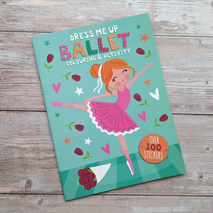 Dress Me Up Coloring & Activity - Ballet