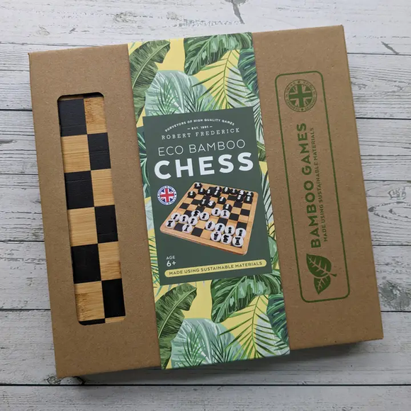 Bamboo Chess Set