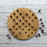 Bamboo Solitaire Board Game Set