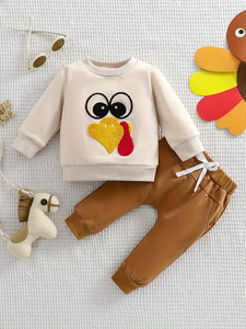 Baby Boy 2 Piece "Turkey" Set