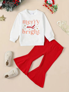 Girl's "Merry & Bright" 2 Piece Set