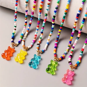 Y2K Gummy Bear Necklace