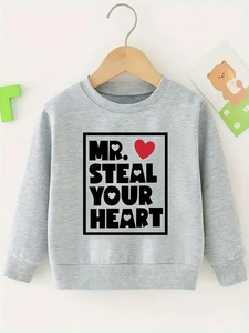 Boy's "Mr. Steal Your Heart" Sweatshirt