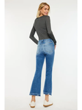 KanCan High Rise Crop Bootcut Jeans - KC20021M