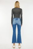 KanCan High Rise Crop Bootcut Jeans - KC20021M