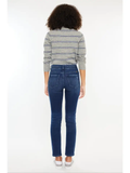 KanCan High Rise Slim Straight Jeans - KC5217TD