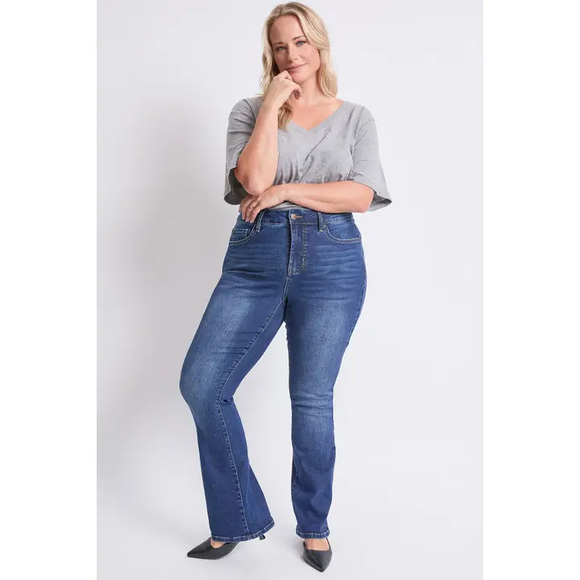 Curvy YMI High Rise Slim Bootcut Jeans