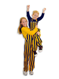 Youth Game Bibs - Navy/Maize