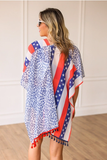 Stars and Stripes Cover Up w/ Tassels