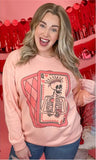 Queen of Hearts Graphic Sweatshirt